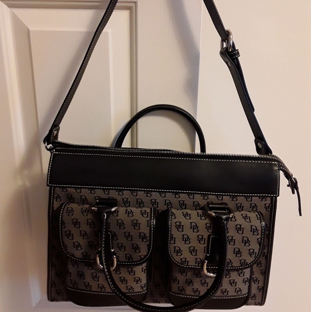 Dooney & Bourke Double Pocket Tote